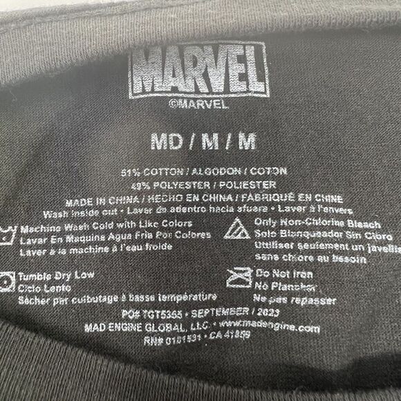 Boys Marvel SPIDER-MAN "Creepin' It Real" Halloween T-Shirt Size Medium 8-10 NWT - Picture 4 of 4